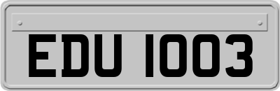 EDU1003