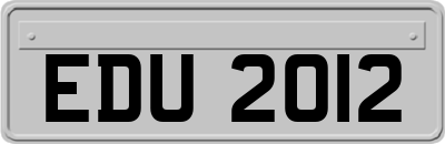 EDU2012