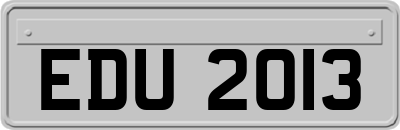 EDU2013