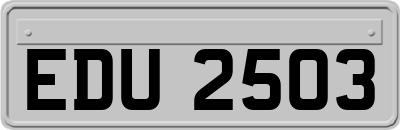 EDU2503