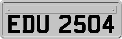 EDU2504