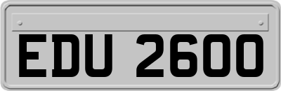EDU2600