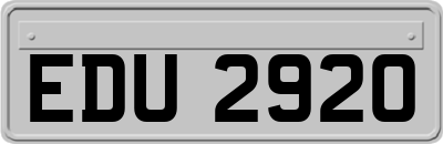 EDU2920