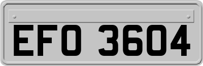 EFO3604