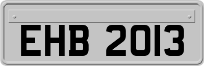 EHB2013