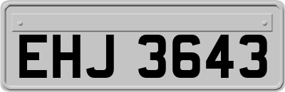 EHJ3643