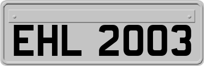 EHL2003