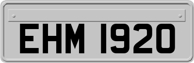 EHM1920