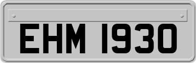 EHM1930