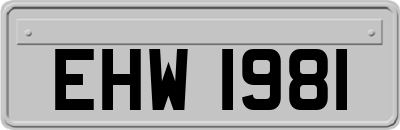 EHW1981