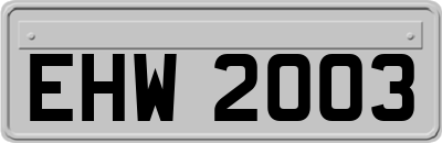 EHW2003