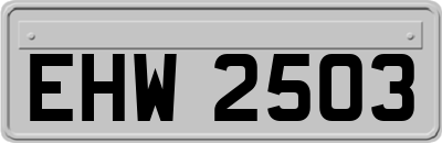 EHW2503