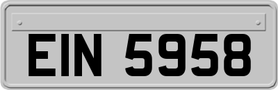 EIN5958