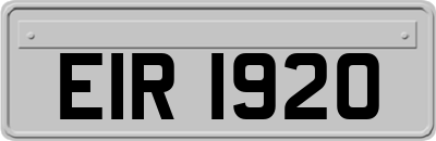 EIR1920