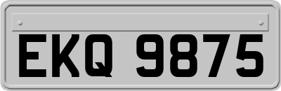 EKQ9875