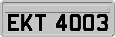 EKT4003