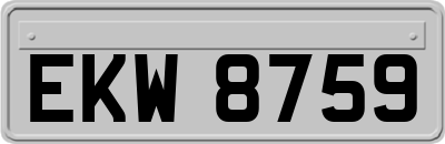 EKW8759
