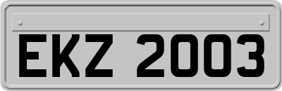 EKZ2003