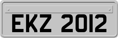 EKZ2012