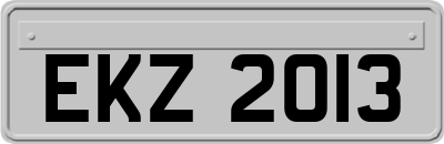 EKZ2013