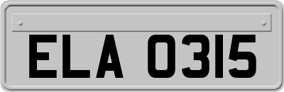 ELA0315