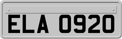 ELA0920