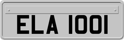 ELA1001