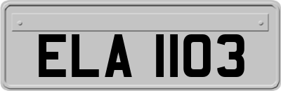 ELA1103