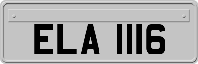 ELA1116