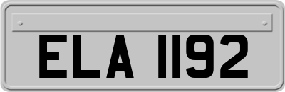 ELA1192