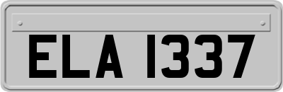 ELA1337
