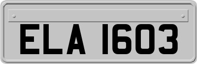 ELA1603