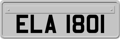 ELA1801