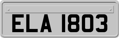 ELA1803