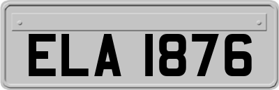 ELA1876