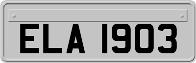 ELA1903