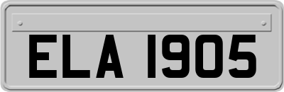 ELA1905