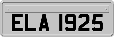 ELA1925