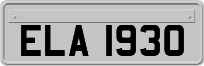 ELA1930