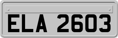 ELA2603