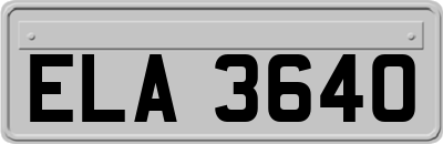 ELA3640
