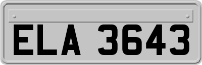 ELA3643