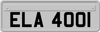 ELA4001