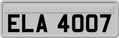 ELA4007
