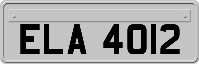 ELA4012