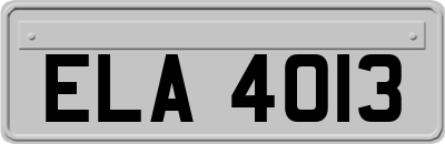 ELA4013