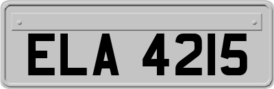 ELA4215