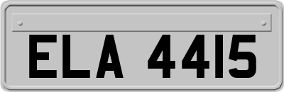 ELA4415