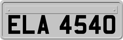 ELA4540