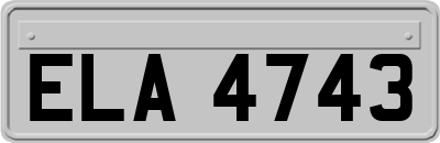 ELA4743